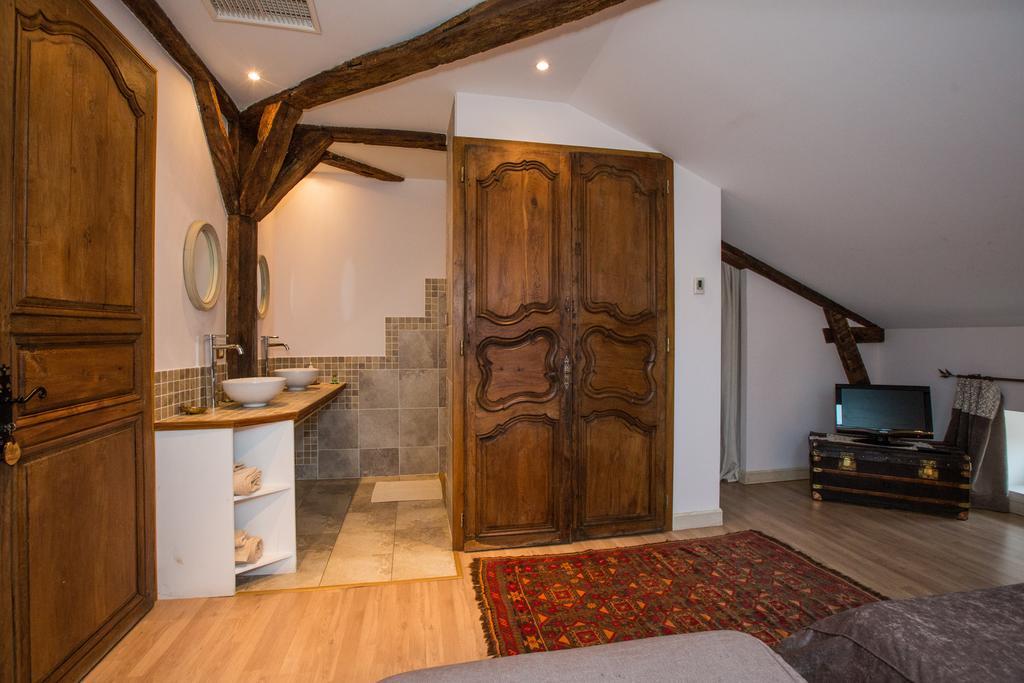 Chambre D'Hotes Bastide Du Cosset Barcelonne-du-Gers Habitación foto